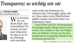 Quelle: Obermain Tagblatt vom 5.3.2016, S. 3